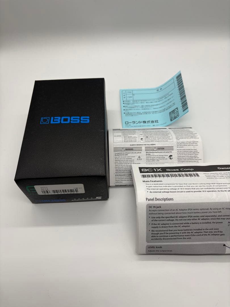 BOSS BC-1X Bass Comp 美品です