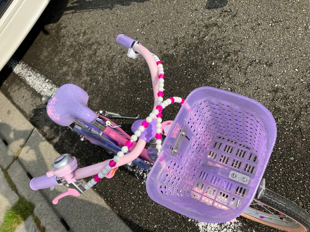 ぶんちゃん　18インチ　ディズニープリンセス　ソフィア自転車