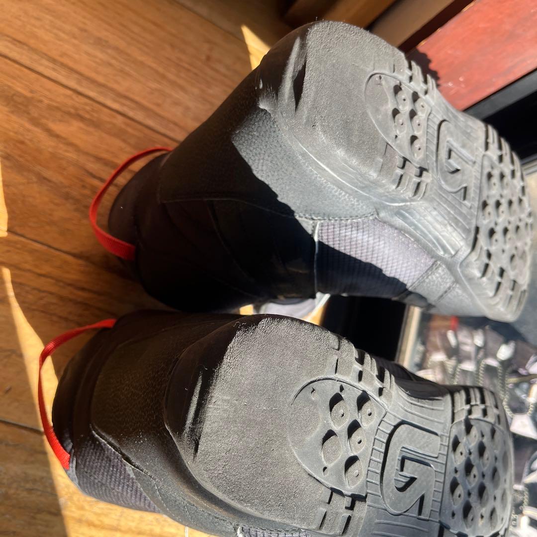 子ども用 ブラック スノーボードブーツ　24cm