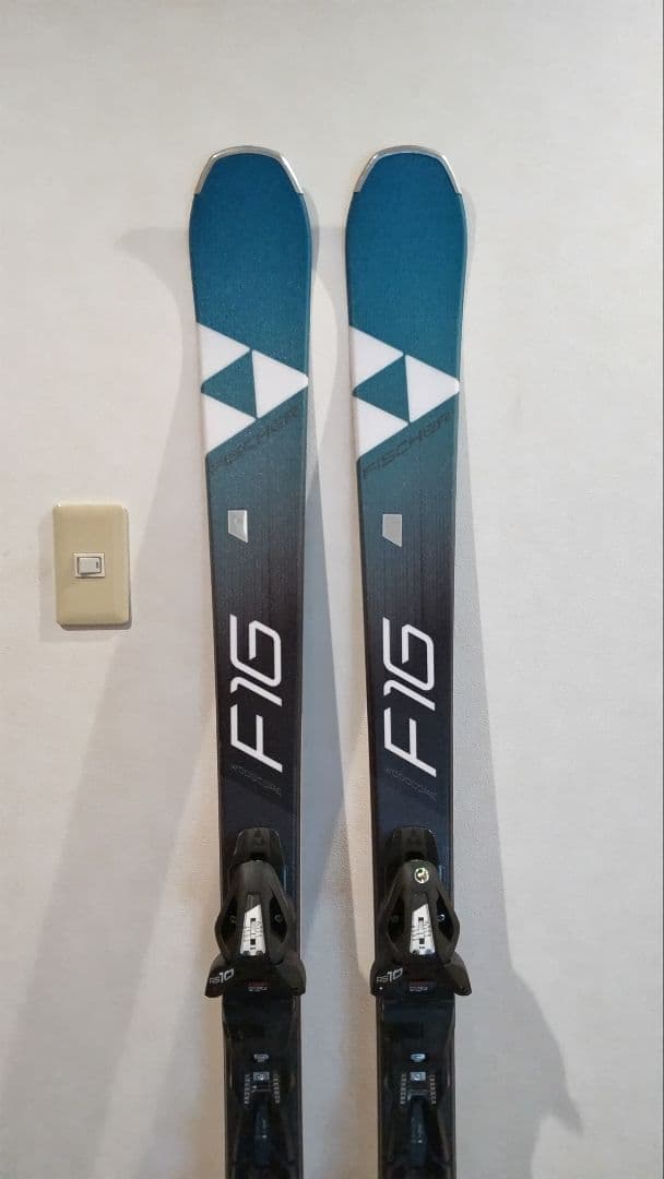 F16 スキー板 調整可能ビンディング付き