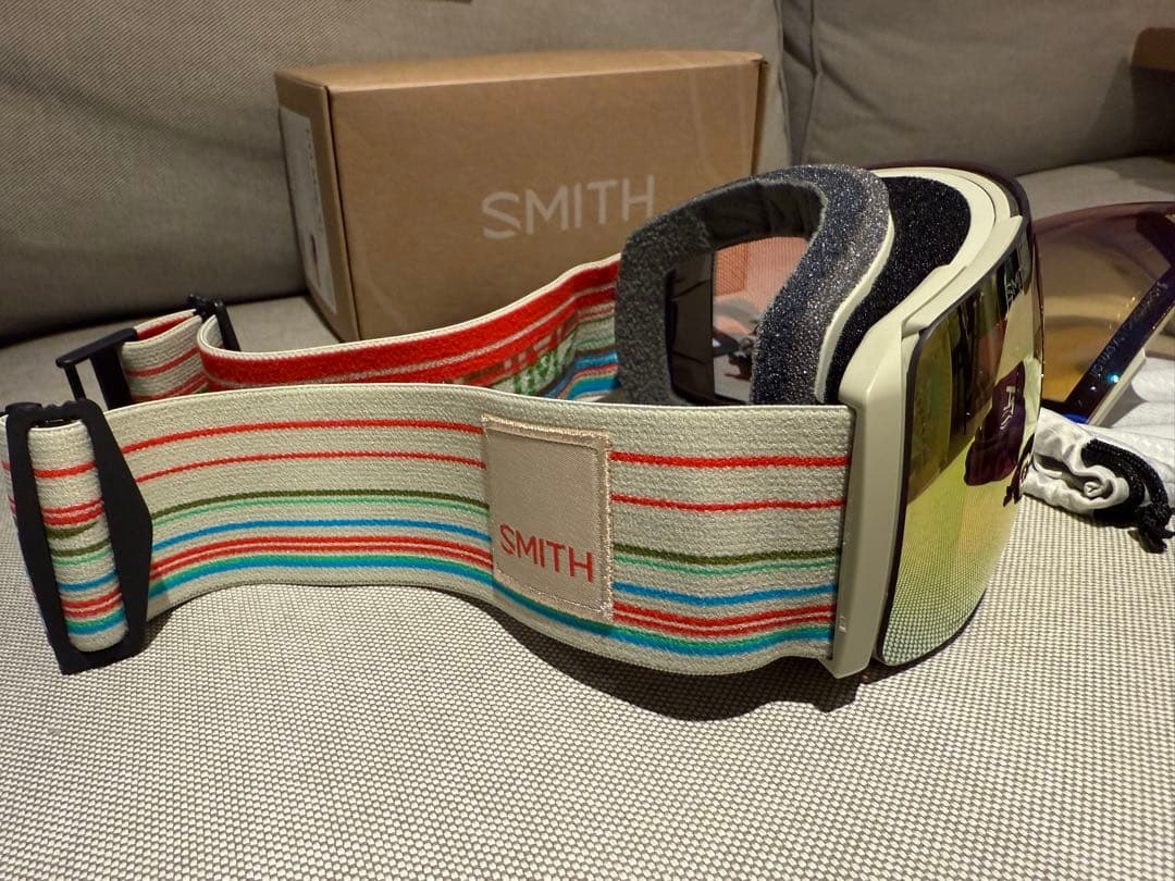 Smith I/O Mag XL ゴーグル（レンズ2枚付き、新品箱入り）