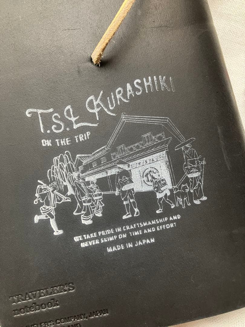 T.S.L倉敷限定 カスタム トラベラーズノート ブラック tsl倉敷