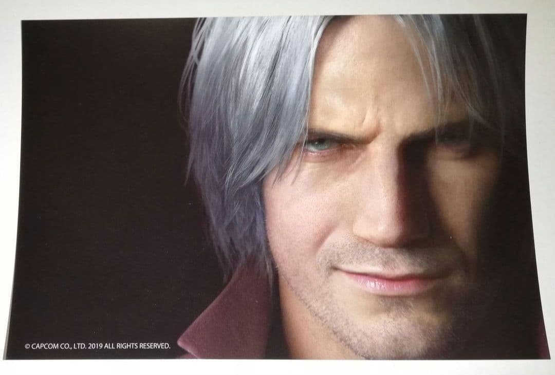 デビルメイクライ ダンテ アップ ポストカード 特典 カプコンカフェ 1弾