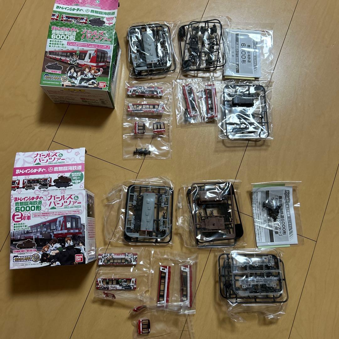 【即購入ok!!】鹿島臨海鉄道6000形 ガールズ＆パンツァー 2種セット