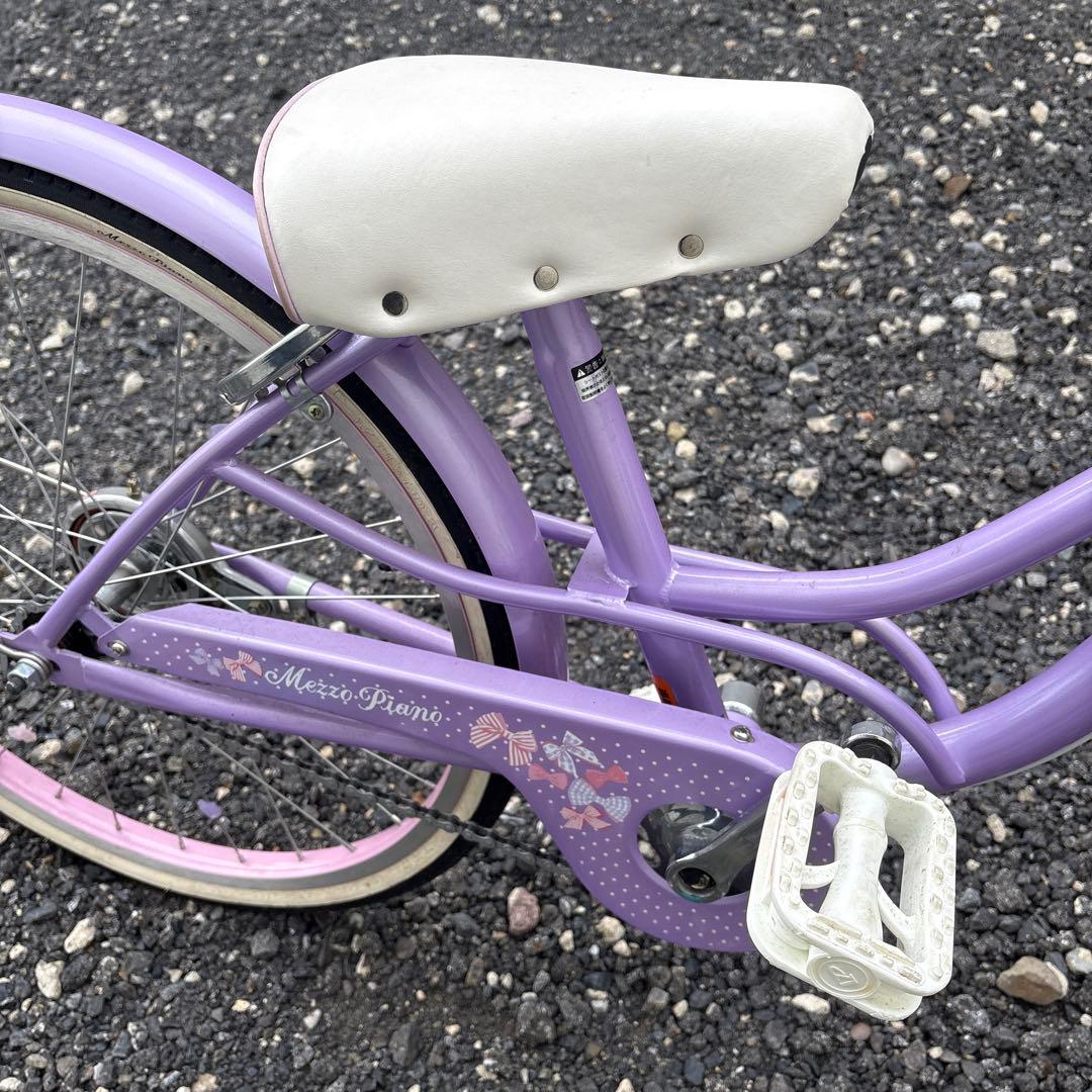 Mezzo Piano 子供用自転車 パープル　22インチ