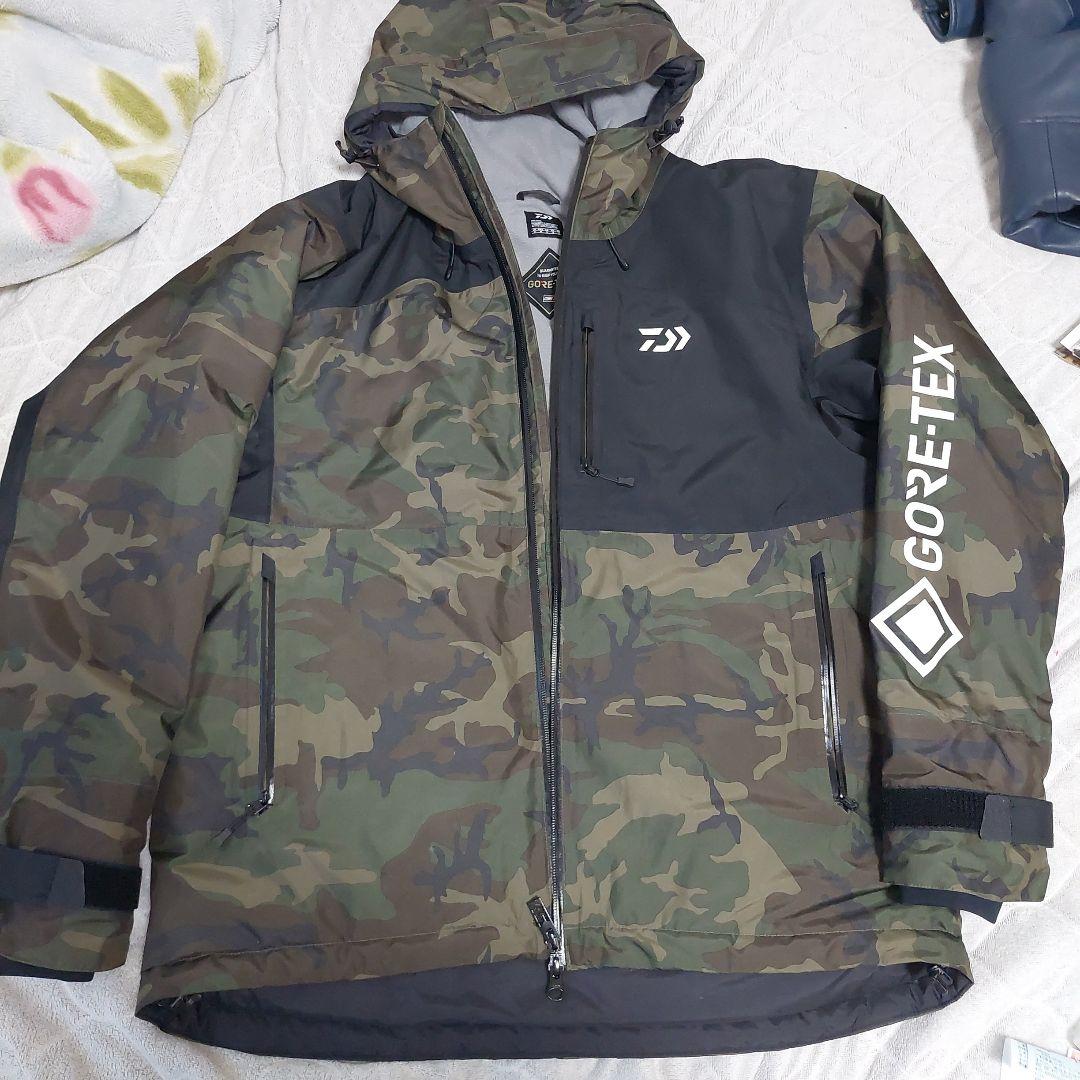 Daiwa GORE-TEX迷彩フィッシングスーツ上下 DW-1923 防寒着