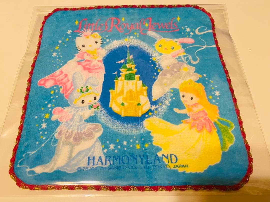 ③激レア❗️平成レトロ！Hello Kittyハーモニーランド限定タオル！