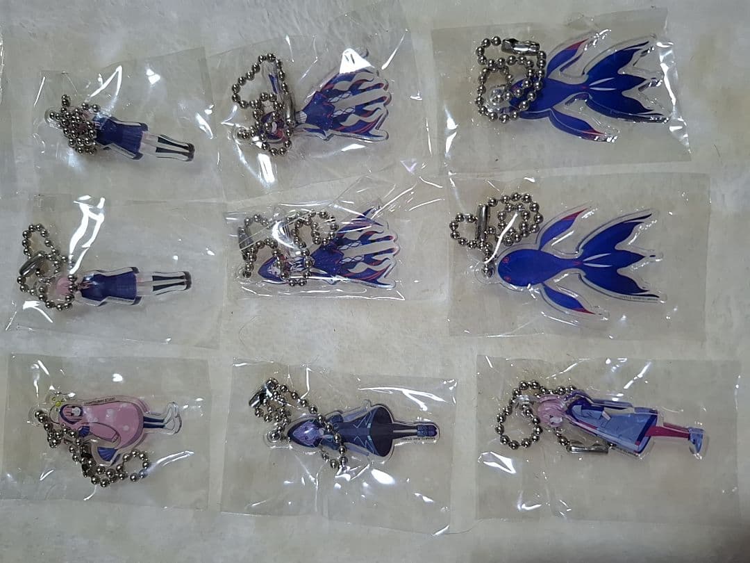 花譜 アクリルキーホルダー 9個セット