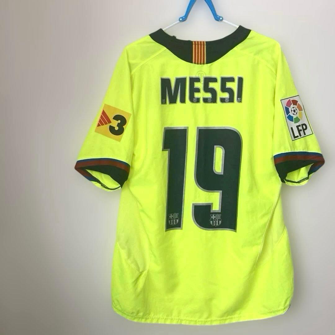 【超希少】メッシ 19番 バルセロナ アウェイユニフォーム