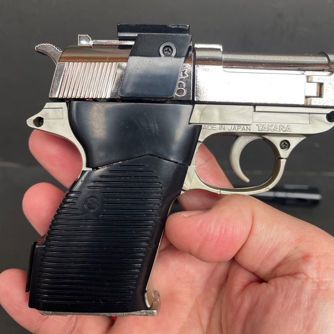 ミクロマン　ガンロボ　ワルサーP38　アンクルセット　タカラ　昭和玩具　開封品