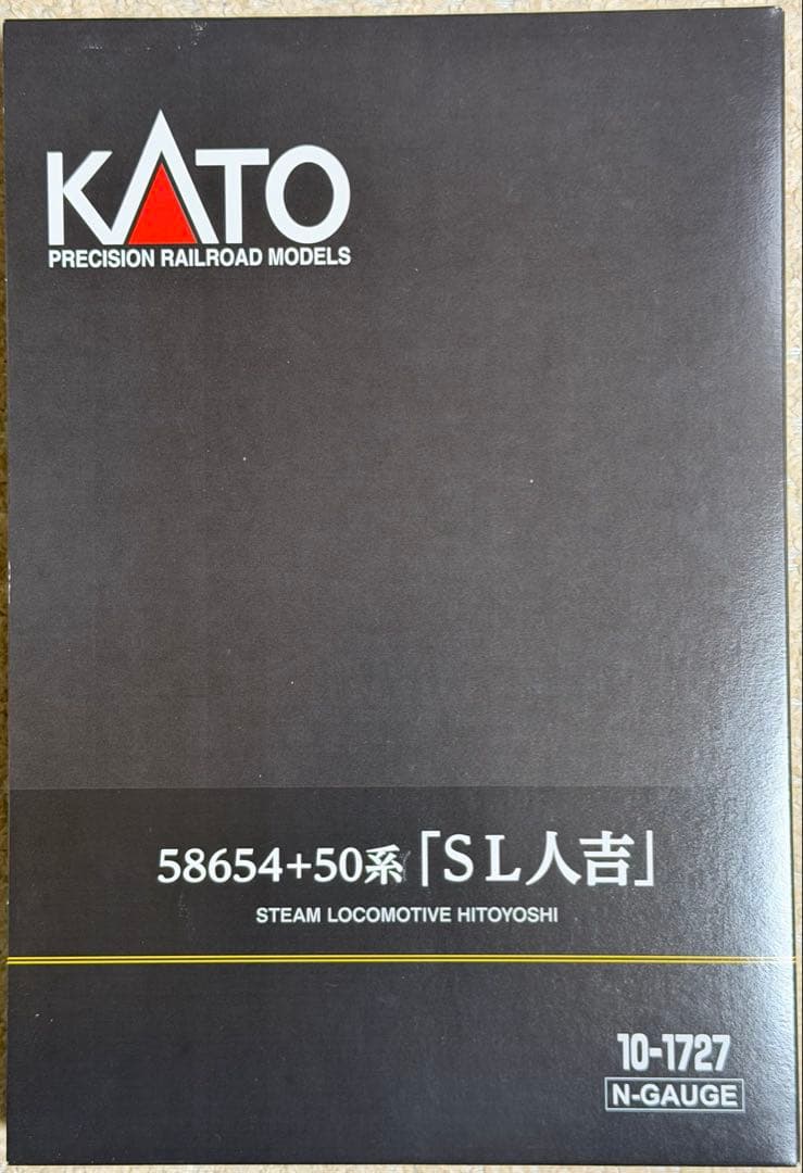 新品未使用 KATO 10-1727 58654+50系 SL人吉 4両セット