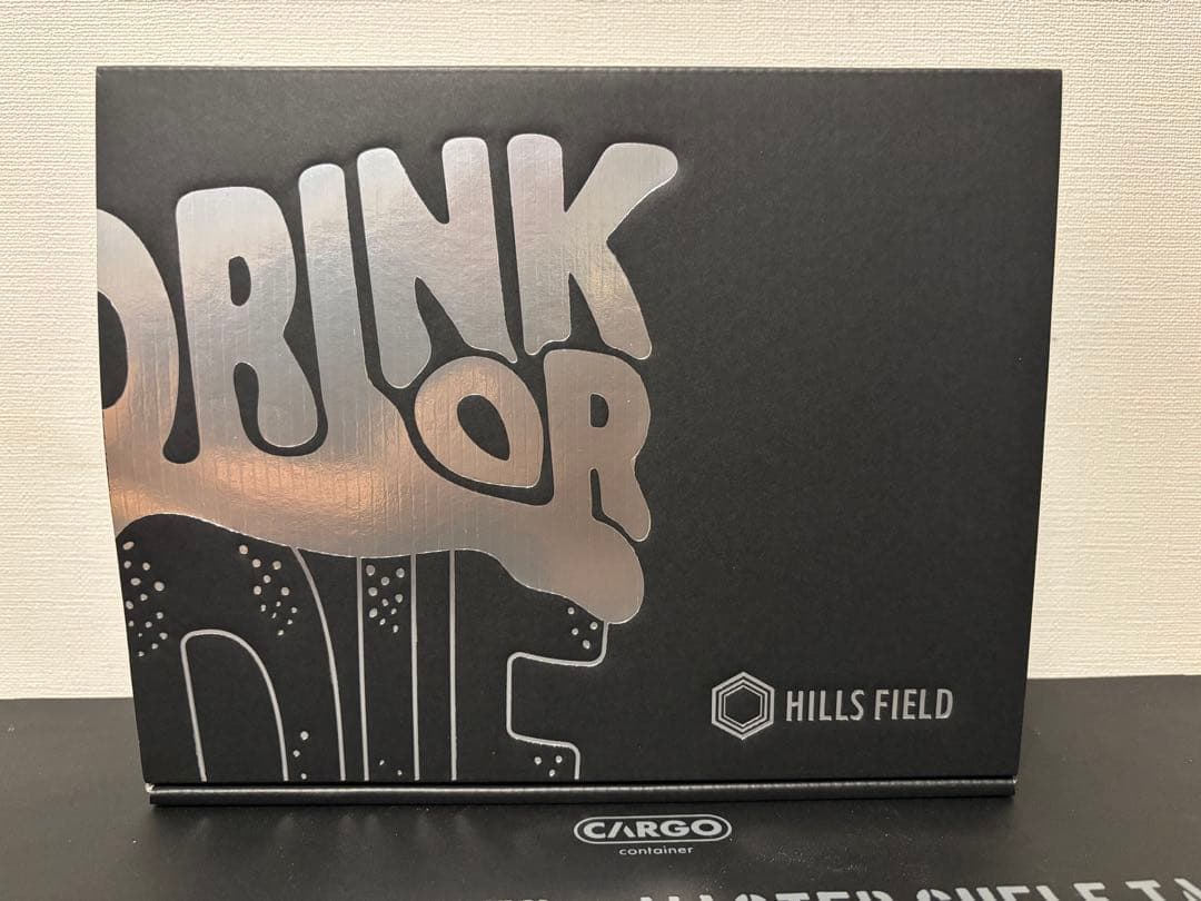 【初回限定生産品】HILLS FIELD グラス&Tシャツ　Lサイズ