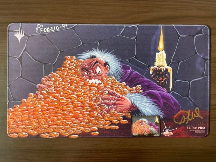 Greed / 強欲 Phil Foglio プレイマット 新品