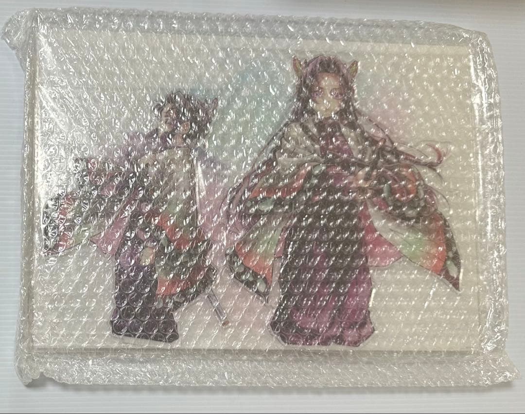 c106 鬼滅の刃　繋ぐ　A賞 ビッグアクリルスタンドキット しのぶとカナエ