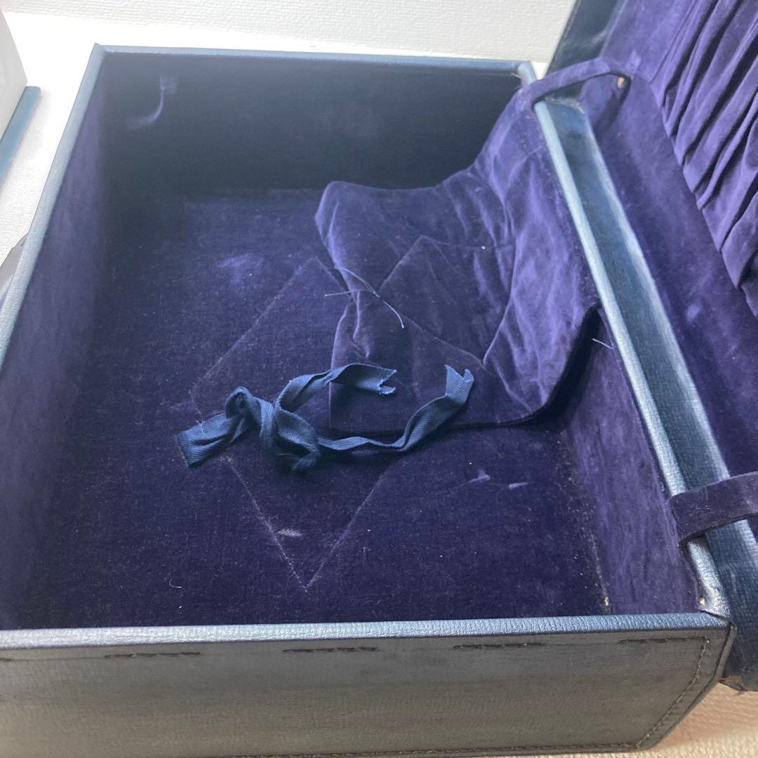 三味線 茶色 青 付属品あり　皮破れてます