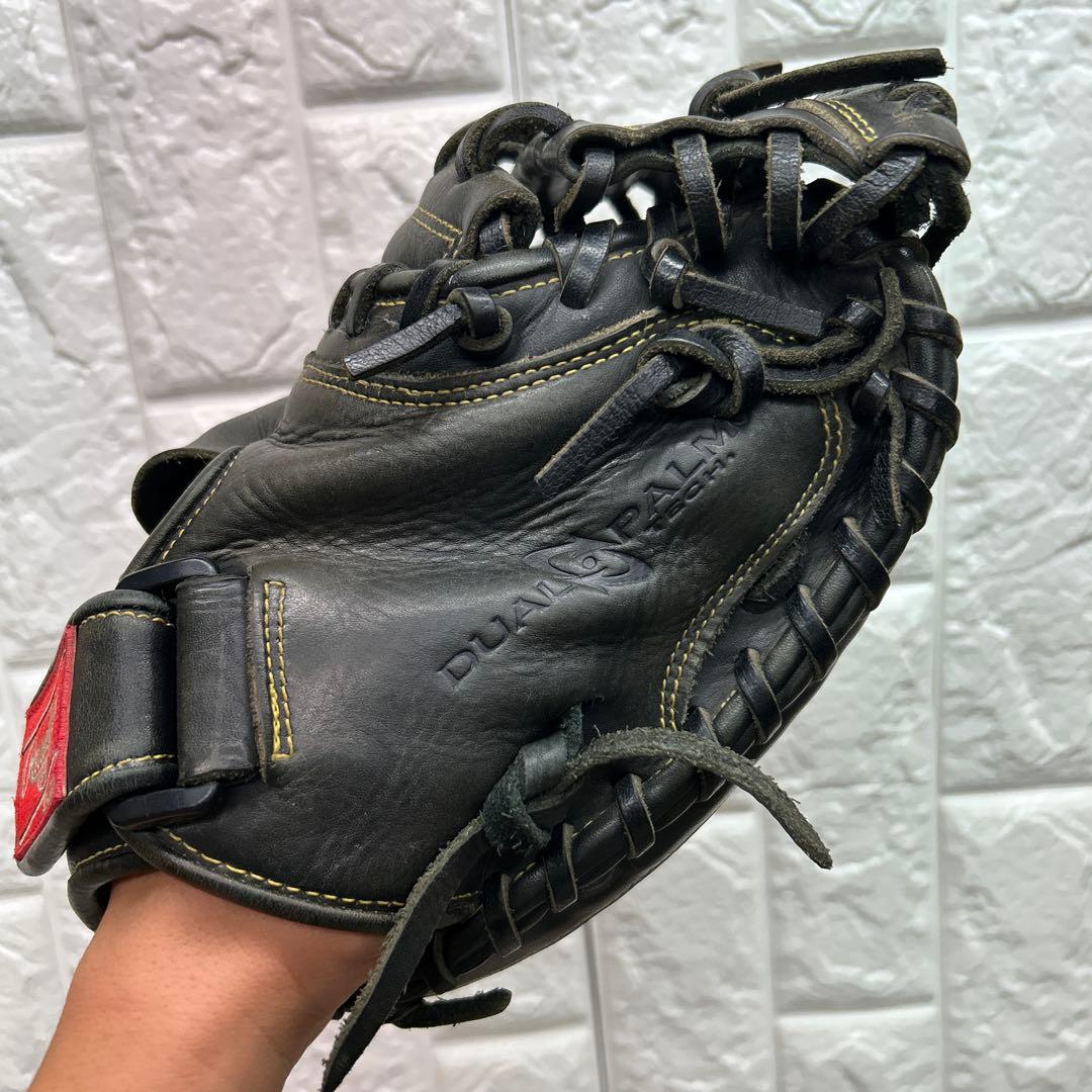 【超良型】野球 グローブ 軟式 少年野球 キャッチャーミット ローリングス