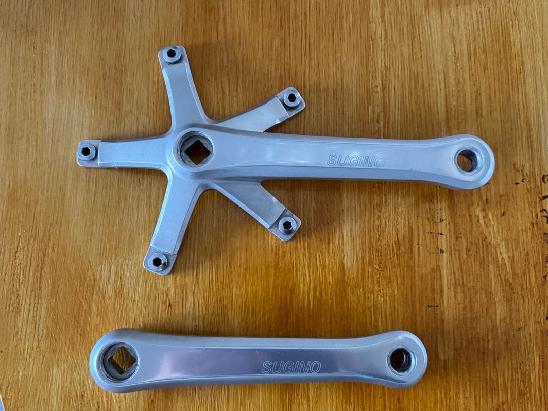 スギノクランク　2セット165mm