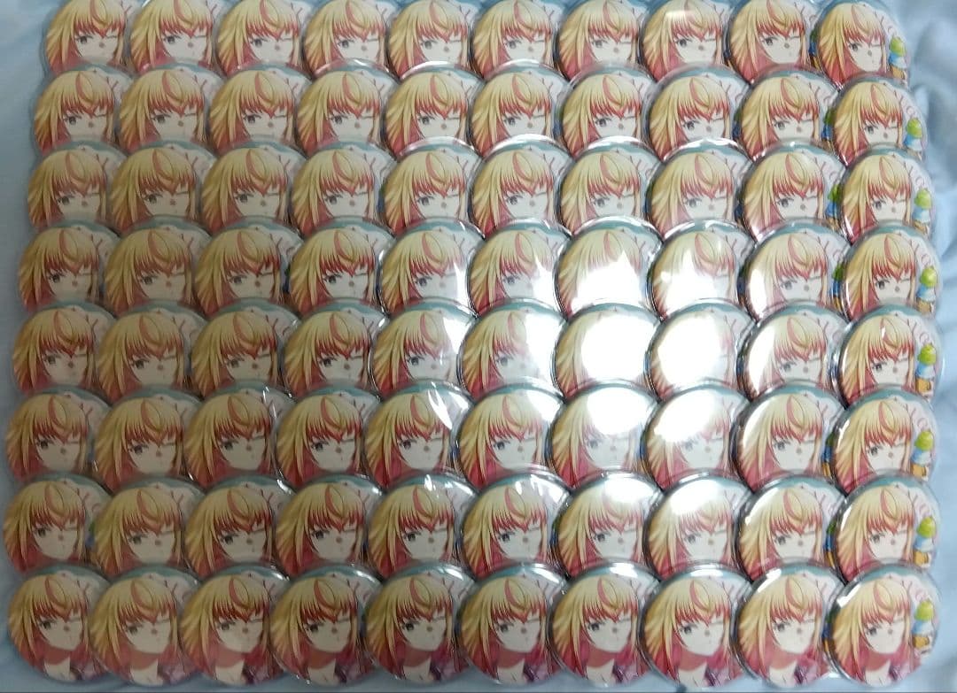 ビバレン　缶バッジ　アグリ