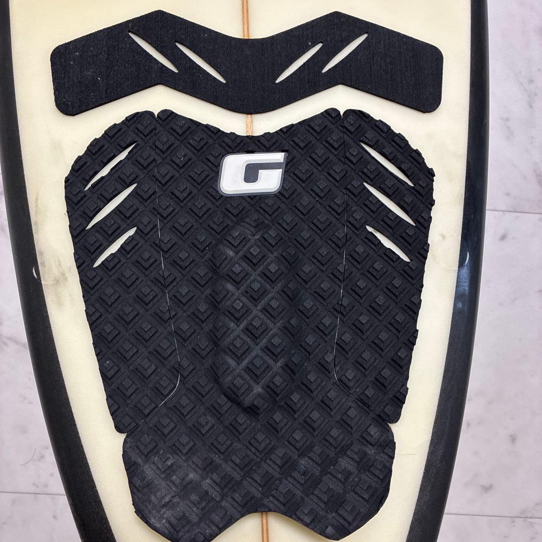 サーフィン　ショートボード デッキパッド付き