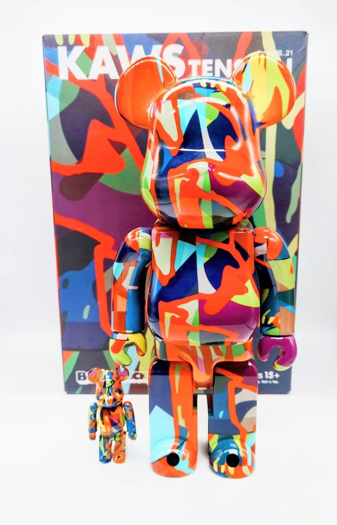 【新品同様】BE@RBRICK-ベアブリック TENSION 100%＆400