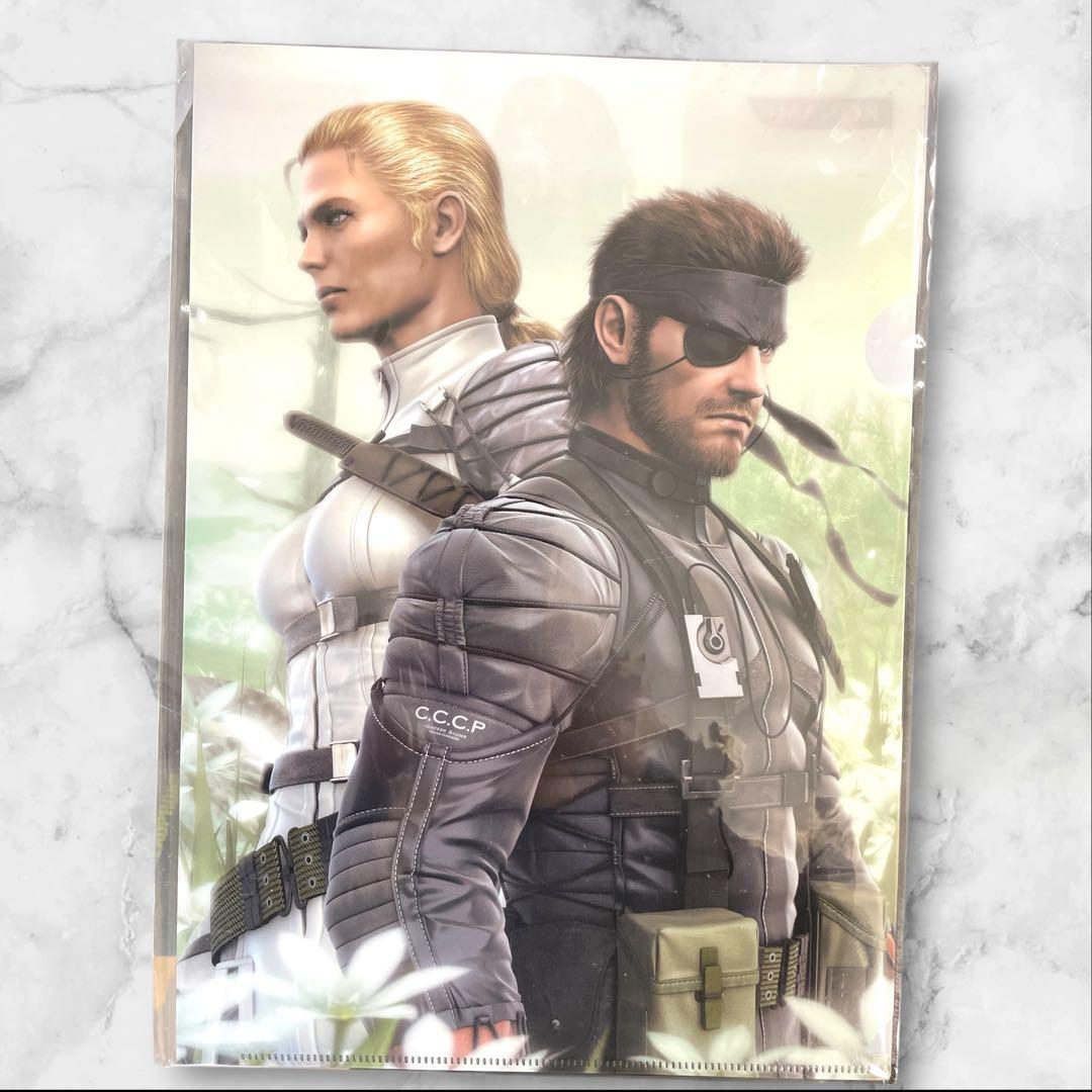セット販売　メタルギアソリッド　SNAKE EATER 3D クリアファイル