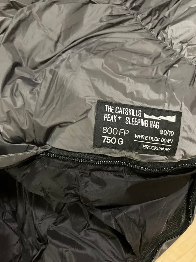 BROOKLYN OUTDOOR COMPANY 寝袋800FP / 750g