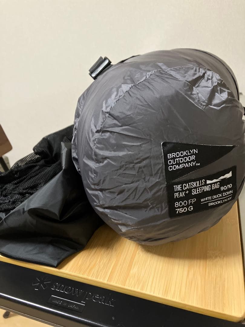 BROOKLYN OUTDOOR COMPANY 寝袋800FP / 750g