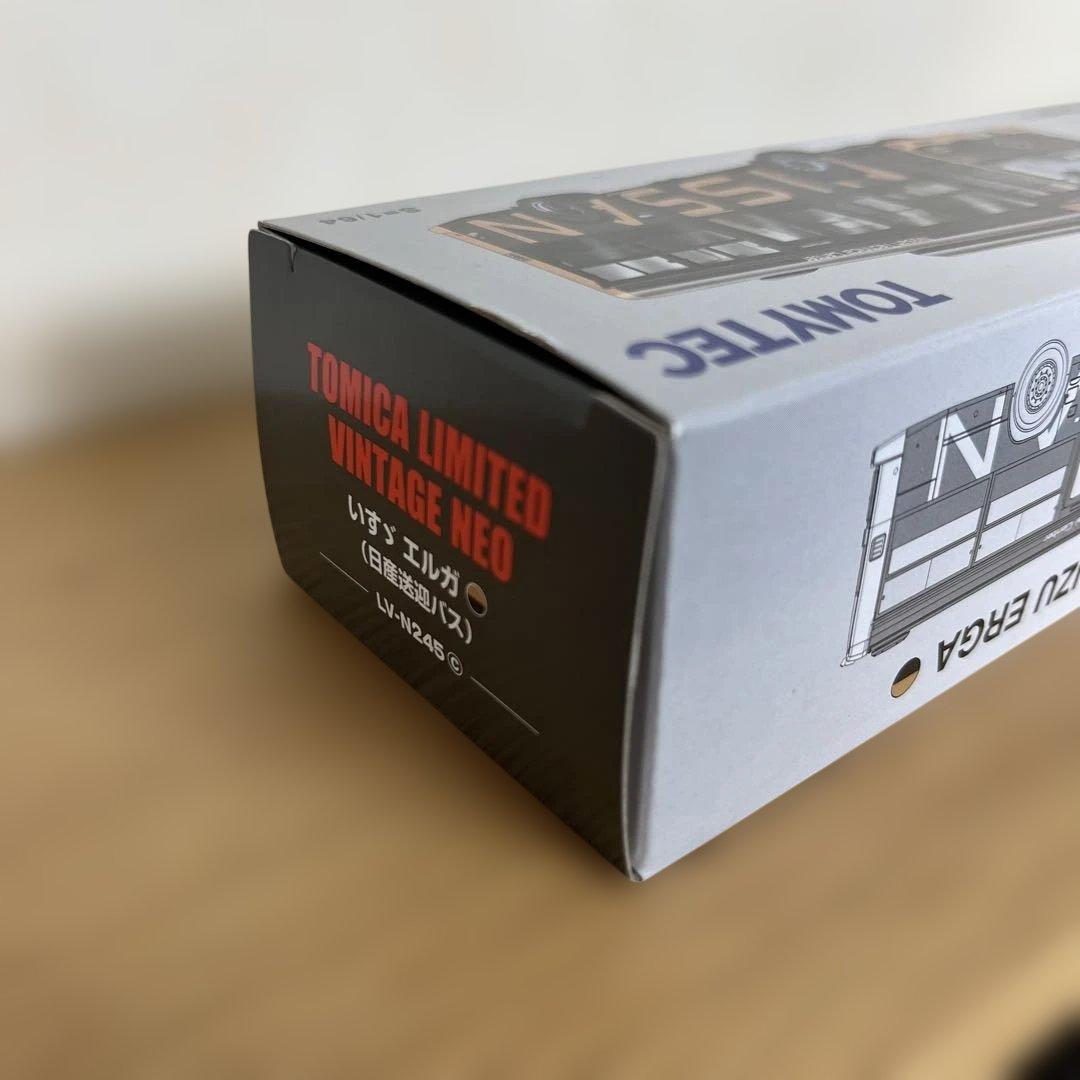 【中古】トミカリミテッドヴィンテージNEO いすゞ エルガ 日産送迎バス