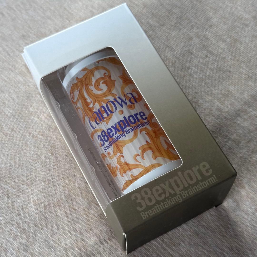 新品未開封 canowa × 38explore 38灯 バロック 柄 ホワイト