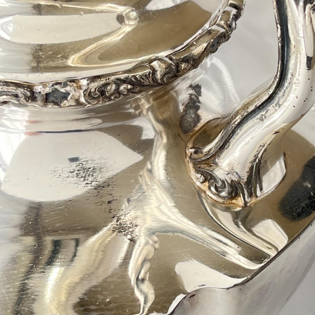 ティーケトル スタンド / バナー【シルバープレート】華麗！！