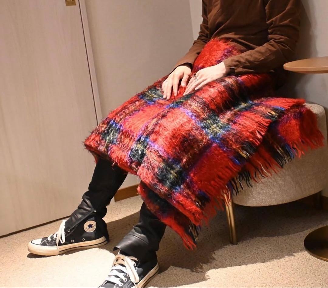 ビンテージモヘアブランケット