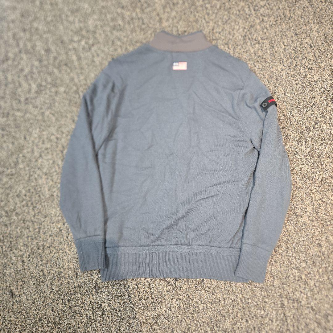 BRIEFING ハイブリッドジャケット ダウン Mサイズ グレー/ネイビー