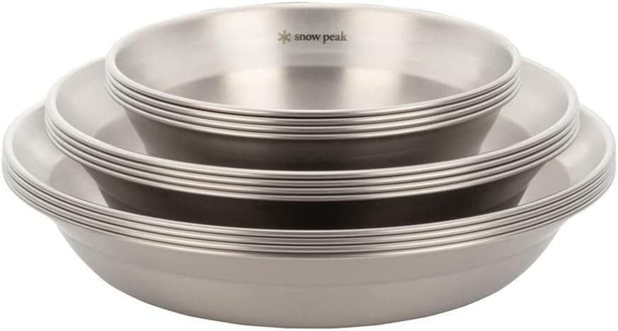 【新品】 peak テーブルウェアーセットL 4人分16個 キャンプ