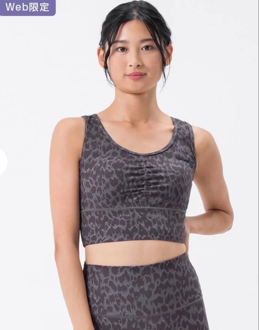 12月15日発売新作⭐︎【SUKALA 】レオパードプリントブラトップM