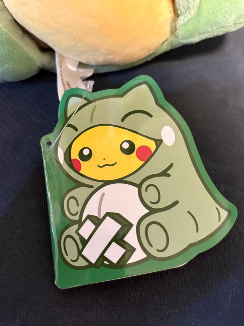ポケモン ピカチュウ ポケパルレ みがわり 着ぐるみ ぬいぐるみ タグ付き