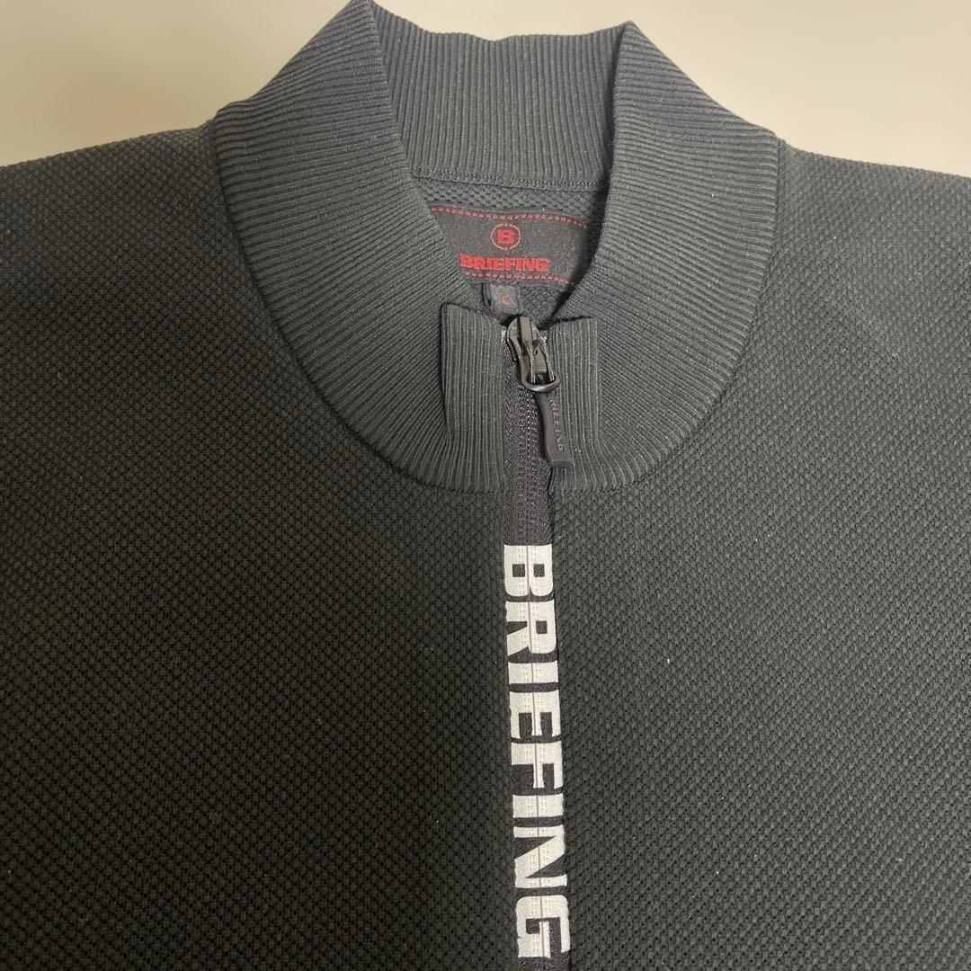 ブリーフィングMS WR ニット ハーフジップトップ 美品‼️