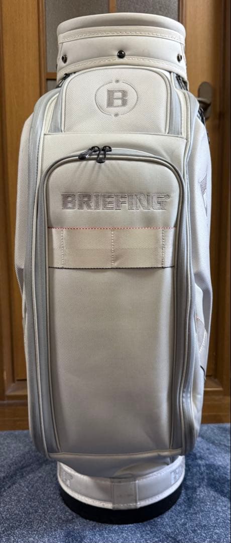 土日限定‼️ BRIEFING ホワイト キャディバッグ