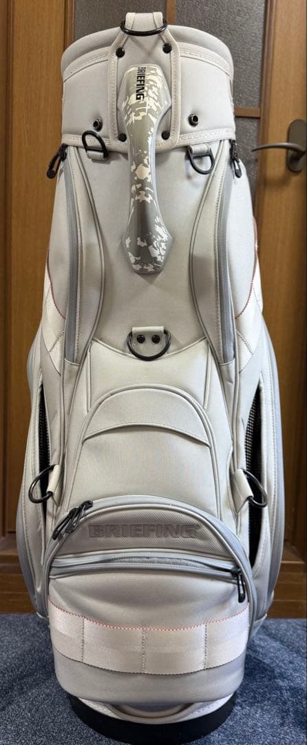 土日限定‼️ BRIEFING ホワイト キャディバッグ
