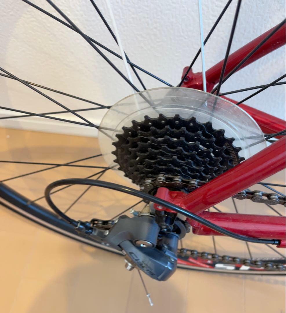 ★引取限定★ルイガノ ロードバイク 赤 CR23