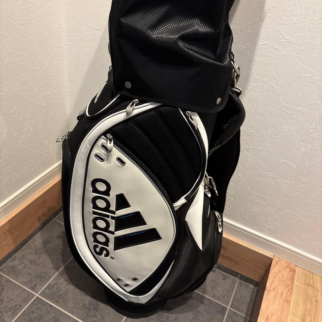 美品 adidas アディダス ゴルフ キャディーバック９型
