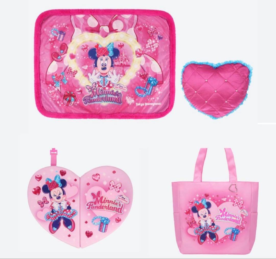 パルパルーザ ミニー クッション ブランケット バッグ トートバッグ 3点セット
