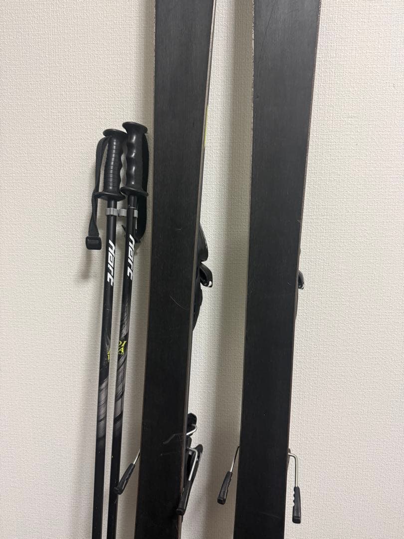 hartスキー板138 salomonブーツ23.0ストック　セット