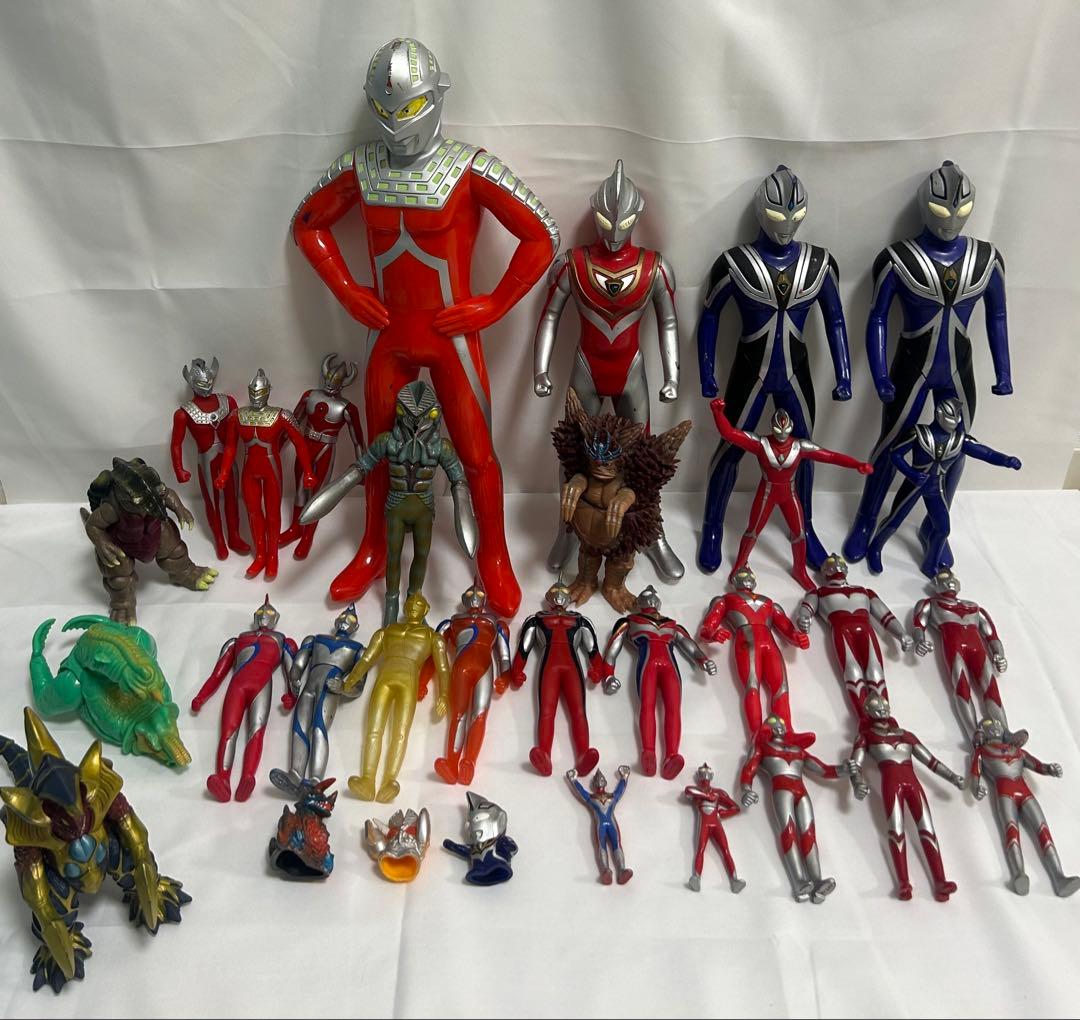 ウルトラマン ソフビ まとめ （載せ忘れ1体あった為、写真計2枚）