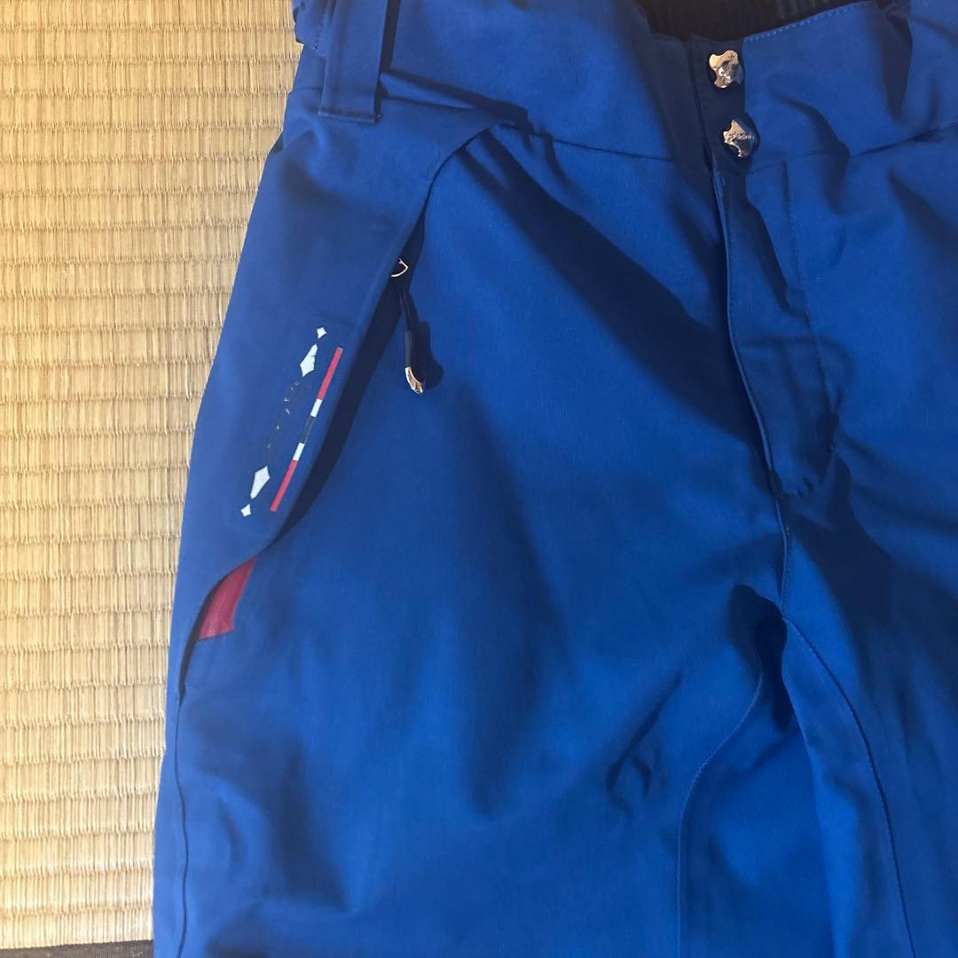 Phenix 青 サイドファスナー　スキーパンツM