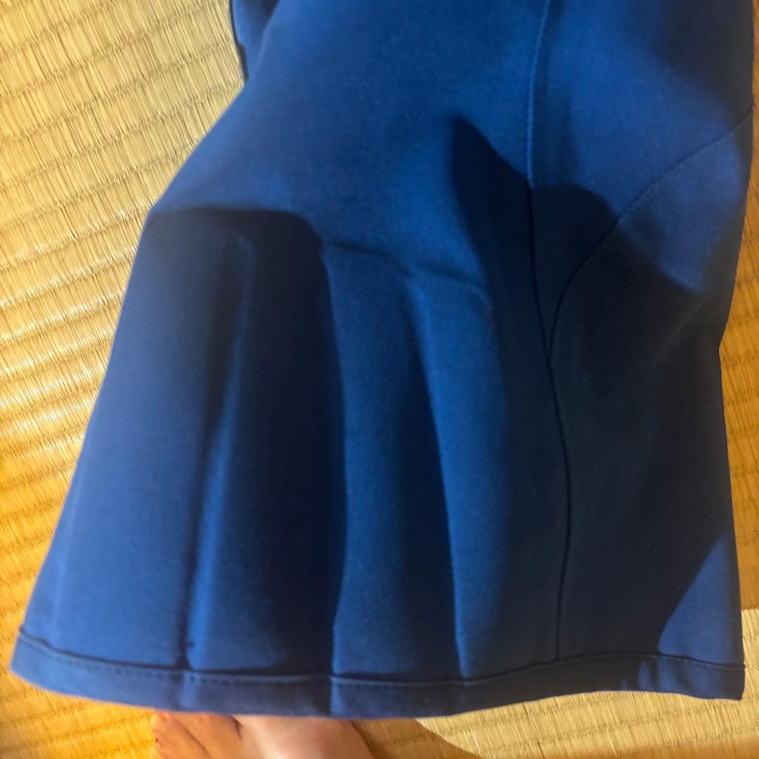 Phenix 青 サイドファスナー　スキーパンツM