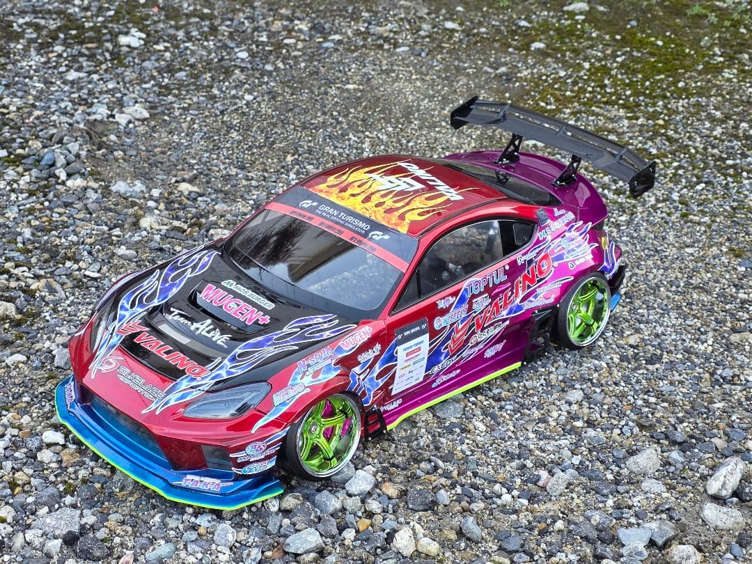 アディクション　GR86 　中村直樹選手アライブフーン仕様ラジコンホディ