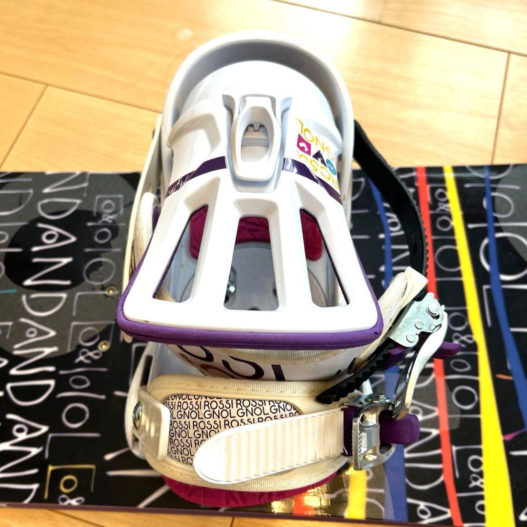 女性用　ATOMIC板147cmロシニョールビンディングの2点セット