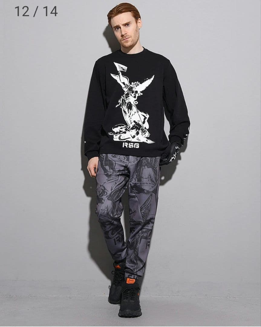 新品 5サイズ 定価33,000円 ラッセルノメンズパンツ