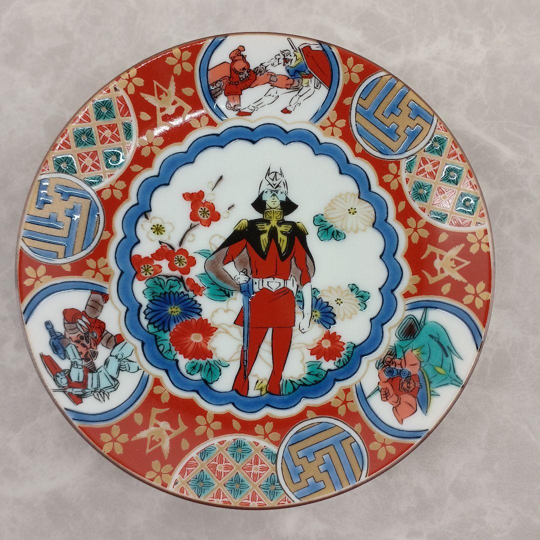 新品未使用‼️ガンダム【九谷焼豆皿 6枚セット】ガンダムカフェ限定