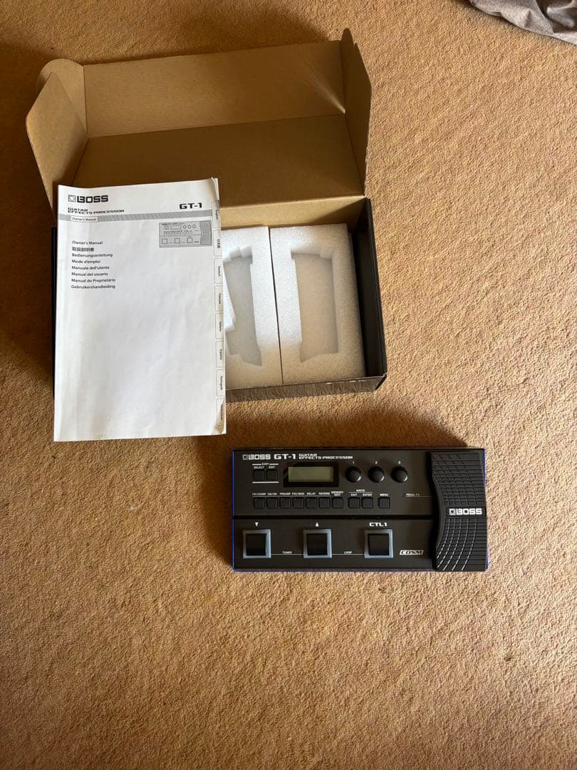 BOSS GT-1 ギターエフェクタボード本体のみ